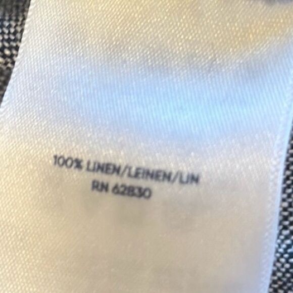 Land’s End Women’s Linen Cropped Pants  Size 10P - Picture 8 of 8